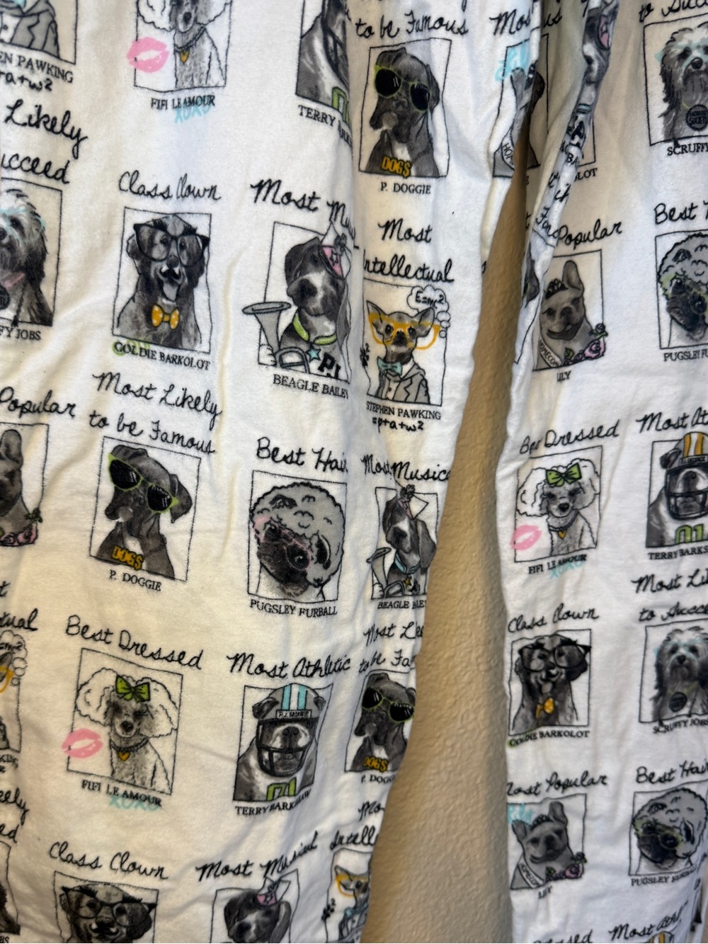 Dog Pajama Pants - PJ Salvage, Size M - Picture 8 of 12